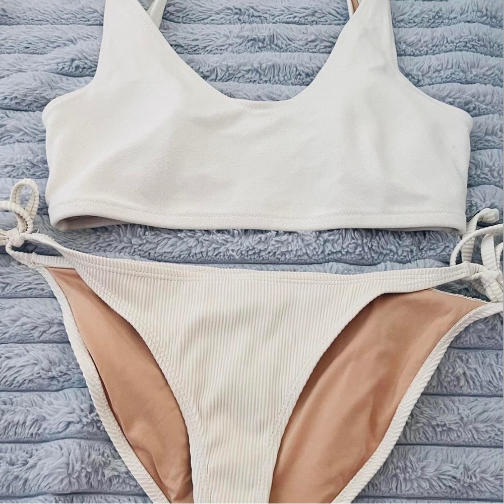 White bikini